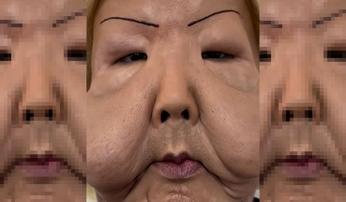 Juju do Pix mostra como ficou o rosto deformado após cirurgia