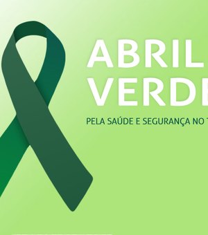 Abril Verde: Secretaria de Saúde começa programação para prevenção de acidentes de trabalho nesta segunda (11)