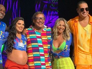 Ex-dançarinos do É o Tchan se reencontram em evento nos EUA