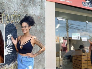 Alagoana abre o seu próprio salão afro com o dinheiro do auxílio emergencial