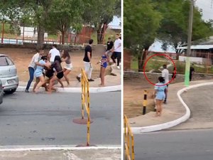 [Vídeo] Briga generalizada após festa termina com pedradas e tiros no município de Piranhas