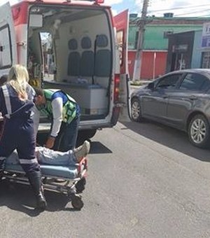 Colisão entre mototáxi cadastrado e clandestino deixa um ferido 
