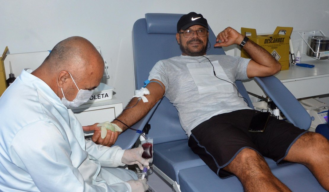 Hemoal realiza ações para coleta de sangue em Maceió e em mais dois municípios