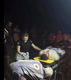 Grave acidente deixa motociclista ferido na AL-455 no município de Coruripe
