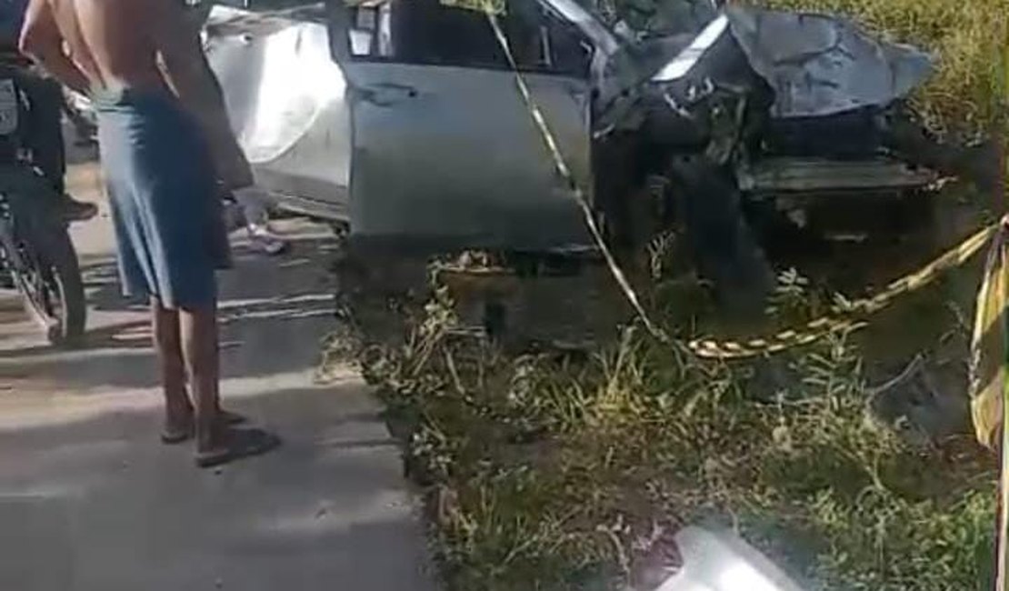 Acidente de trânsito deixa quatro feridos na AL-101 Norte em Maragogi