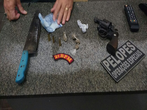 Polícia apreende armas e drogas na Zona da Mata de Alagoas