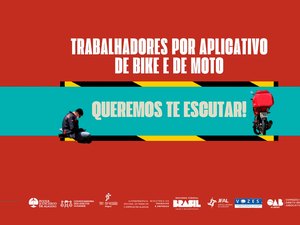 Justiça convida trabalhadores de entrega por aplicativo a participarem de Escuta Acolhedora