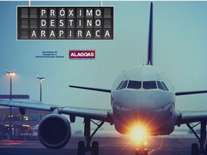 Obras do aeroporto de Arapiraca devem acontecer em janeiro, afirma secretário