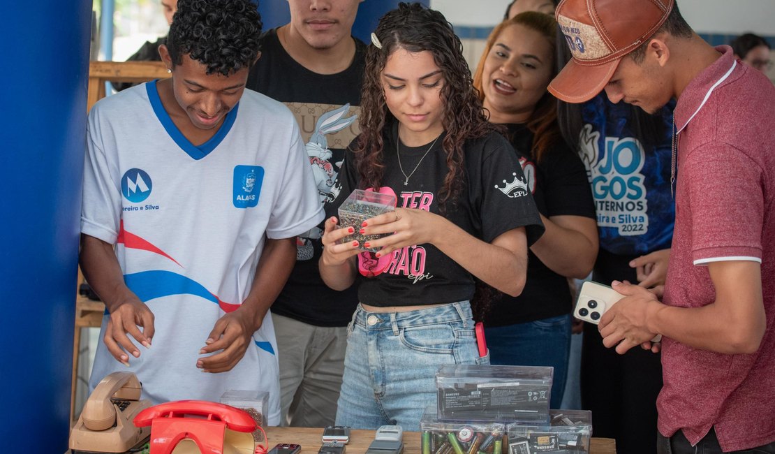 Secretarias promovem gincana para descarte de lixos eletrônicos em escolas estaduais