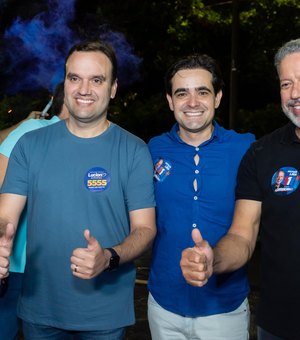 Arthur Lira cumpre agenda na Grande Maceió e recebe apoio de Lelo Maia