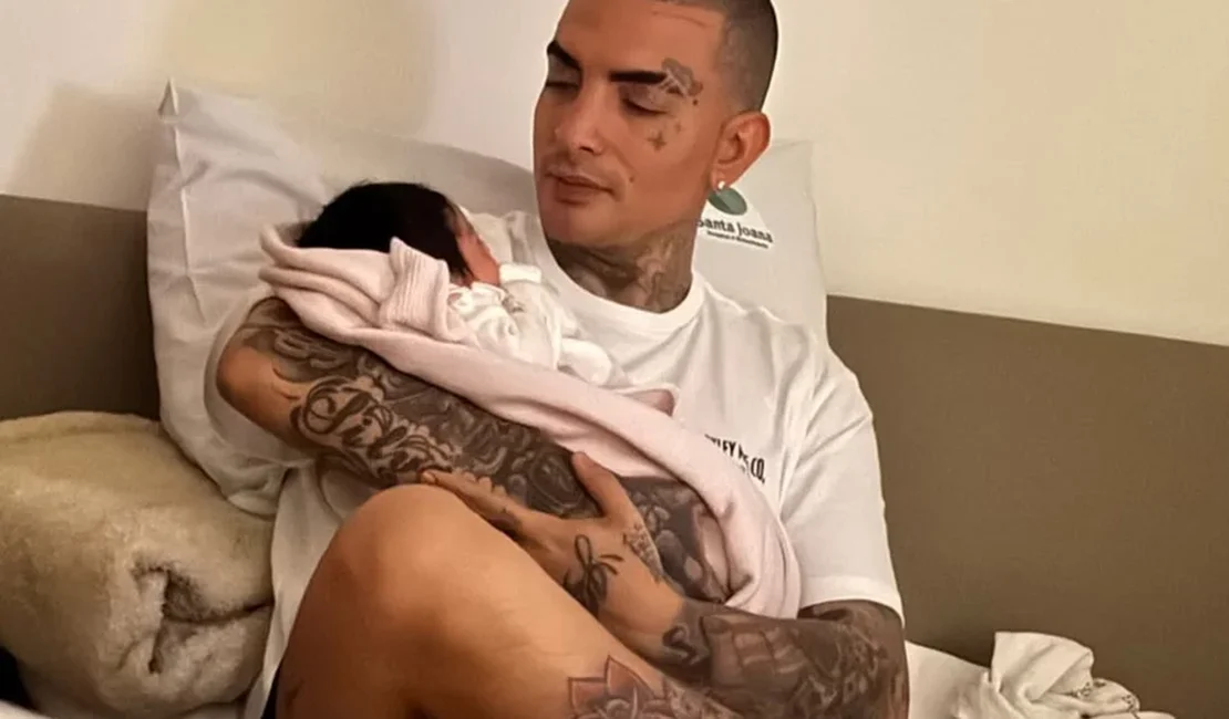 Filha de MC Guimê é diagnosticada com condição grave após nascimento