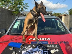 PM cumpre mandado judicial e efetua prisões por tráfico de drogas no Litoral Sul