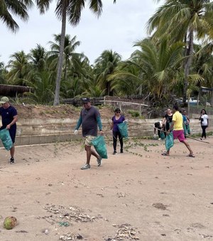 IMA recolhe quase meia tonelada de lixo em Passo de Camaragibe