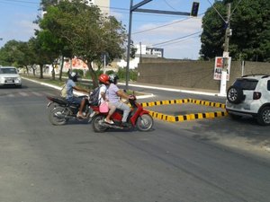 SMTT coloca gelo baiano em cruzamento