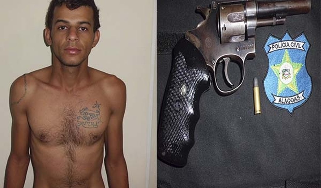 Homem é preso pela Polícia Militar por posse ilegal de arma