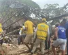 Galpão desaba no bairro Jaraguá; vítimas podem estar soterradas