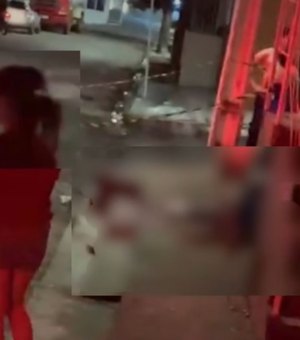 Homem é executado com 20 disparos em frente à casa da namorada em Arapiraca