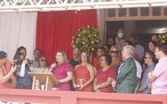 Prefeita Eronita Sposito discursou durante o evento