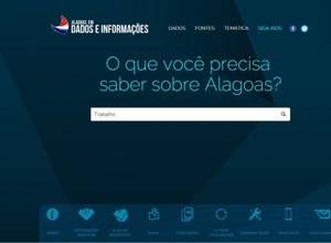 Plataforma online disponibiliza banco de dados sobre Alagoas