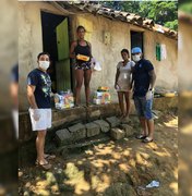 Willian José e esposa doam 3 toneladas de alimentos em Porto Calvo