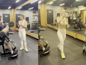 [Vídeo] Mulher confunde marido com desconhecido na academia e cena viraliza