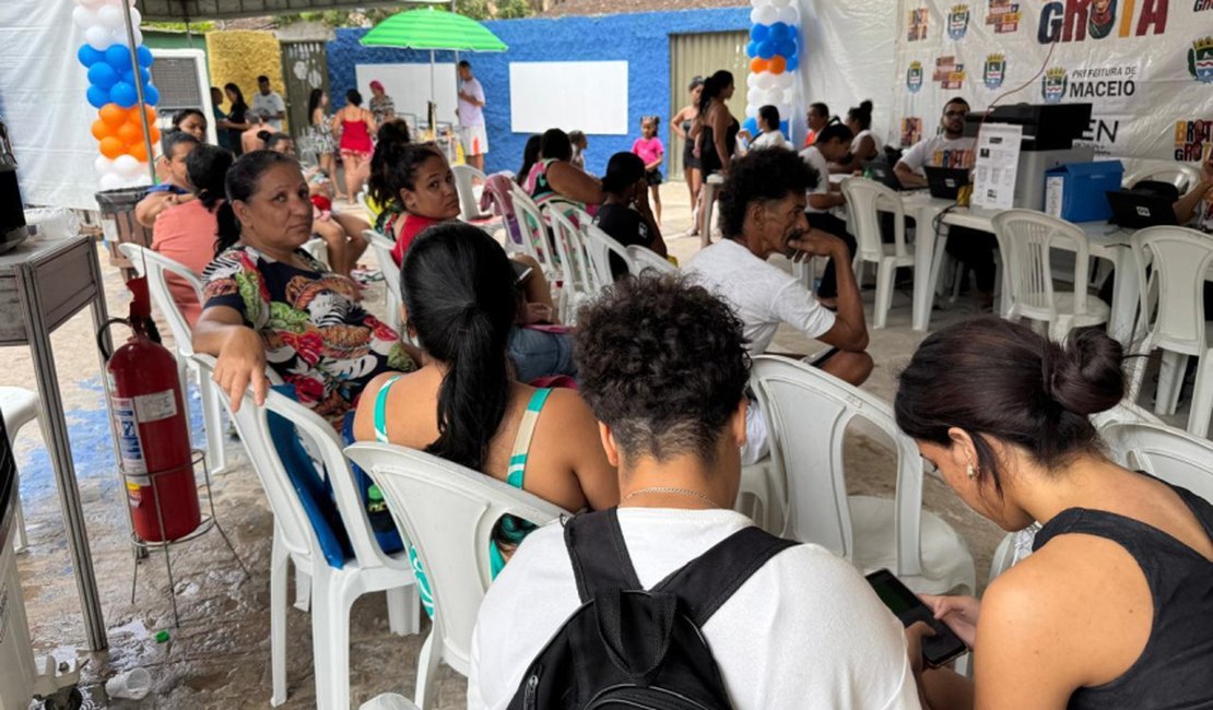 Brota na Grota atende moradores da Chã da Jaqueira