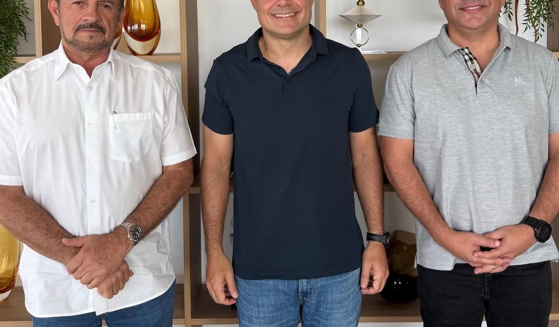 Renan Filho anuncia apoio de Antônio Albuquerque à pré-candidatura ao Governo