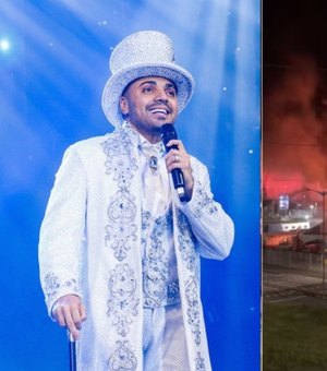 [Vídeo] Incêndio de grandes proporções atinge Circo do Tirullipa em Natal
