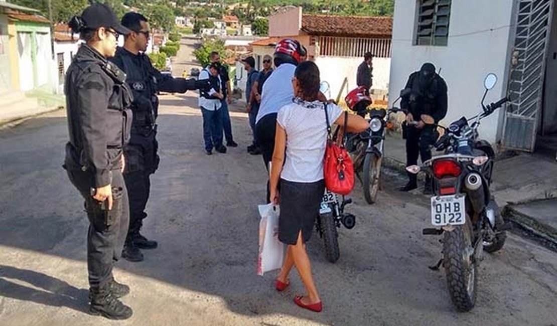 Operação Saturação é realizada em Palmeira dos Índios