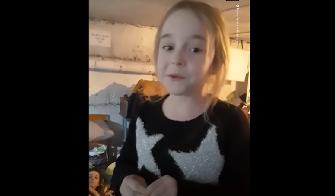 Menina ucraniana emociona ao cantar ‘Let it Go’ em bunker e viraliza