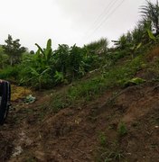 BPRV registra acidente na AL 105 em Porto Calvo