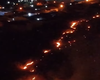 Incêndio de grandes proporções em área de mata assusta moradores de Santana