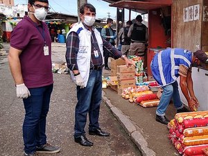 Vigilância encontra produtos com prazo adulterado e duas pessoas são detidas