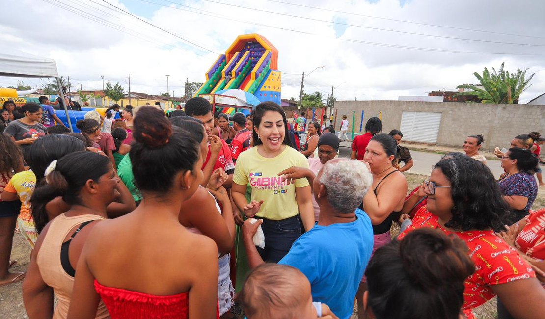 Gabinete Itinerante da Deputada Gabi Gonçalves leva serviços de saúde e autocuidado a Rio Largo