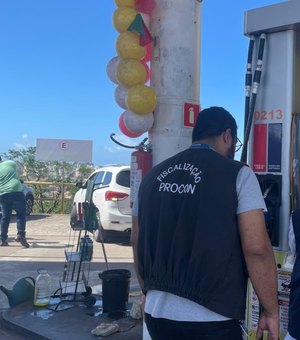 Procon Maceió realiza fiscalização em postos de combustíveis em parceria com a ANP