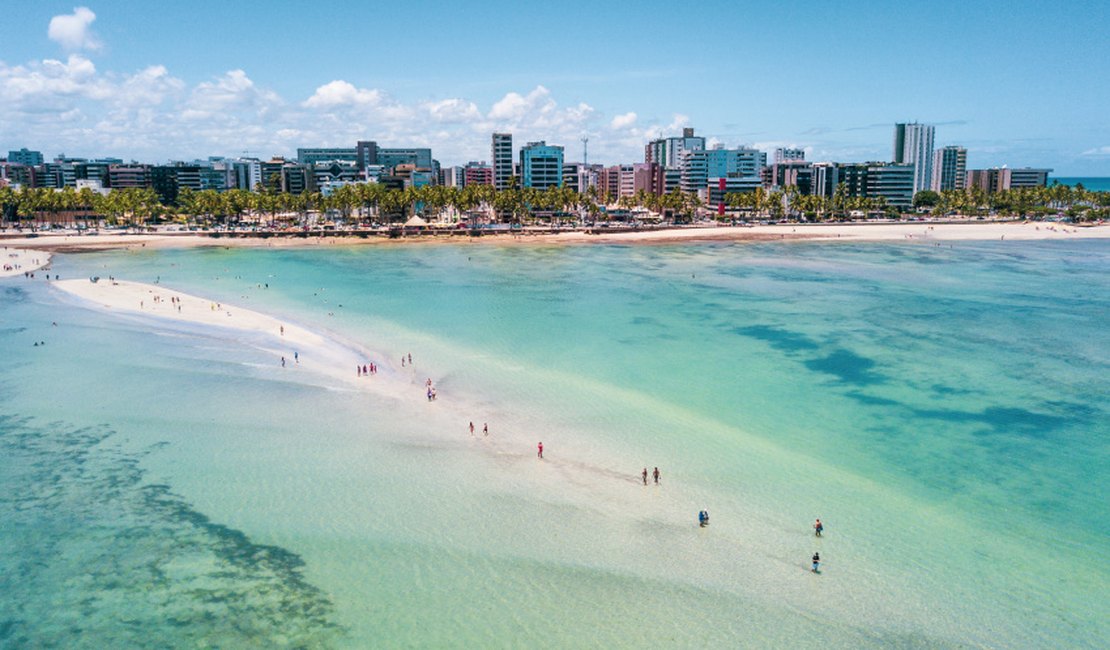 Maceió aparece como primeiro lugar na preferência dos viajantes brasileiros