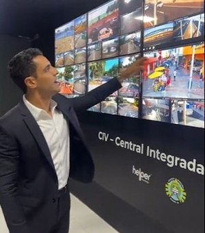 [Vídeo] JHC mostra como vai funcionar a 1ª Central Integrada de Videomonitoramento de Maceió