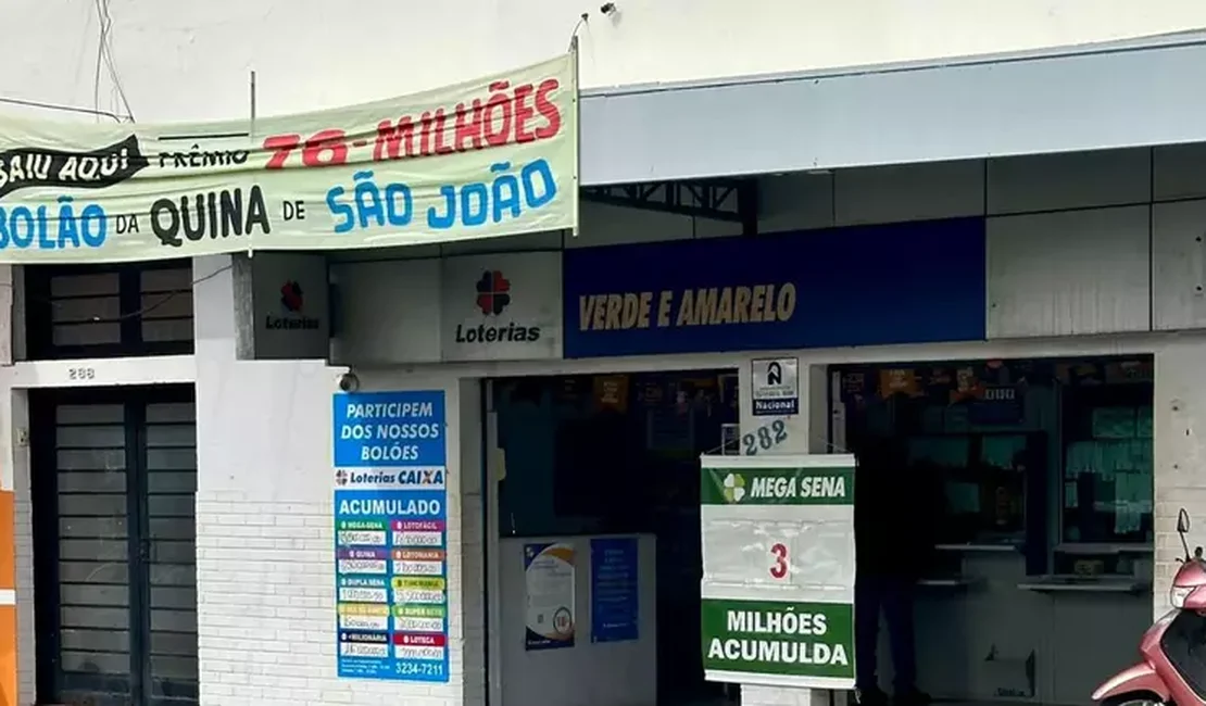 Idoso de 84 anos reclamou com atendente após ganhar R$ 4,3 milhões na Quina de São João: 'Veio um pouco tarde'