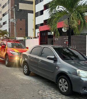 Apartamento pega fogo no bairro da Mangabeiras na tarde desta quinta-feira(11)