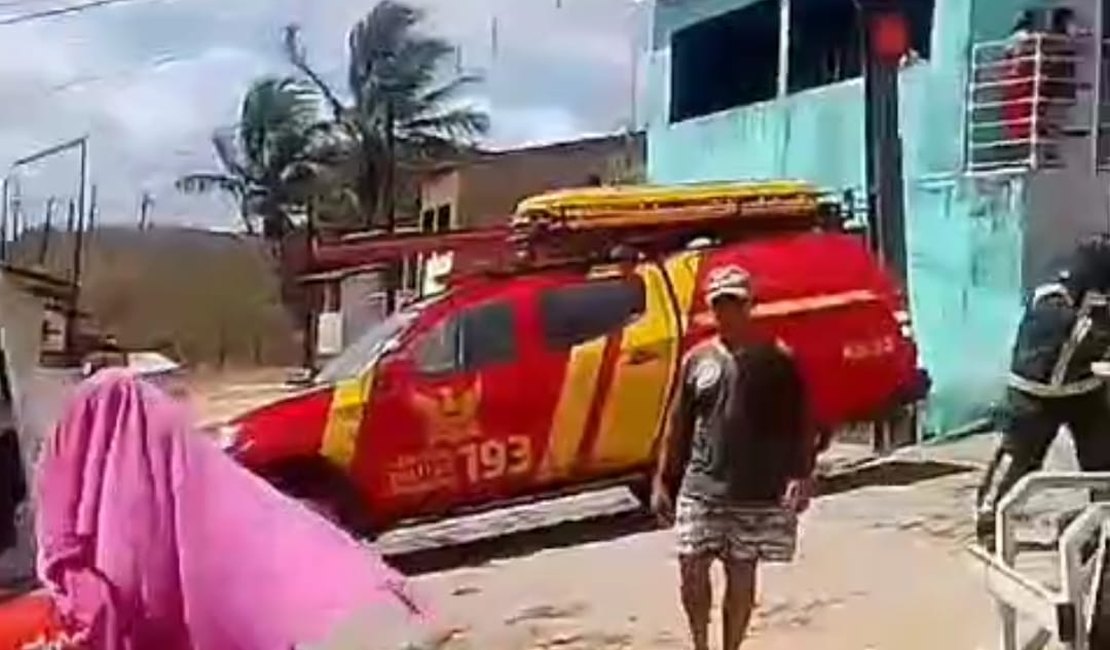 [Vídeo] Nova explosão de gás deixa pessoa ferida no município de Rio Largo