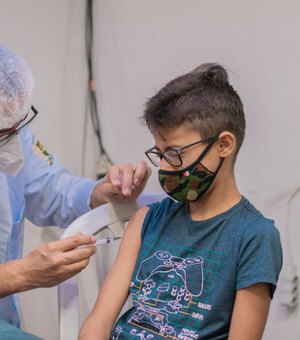Crianças de três anos já podem ser vacinadas contra Covid-19 em Maceió