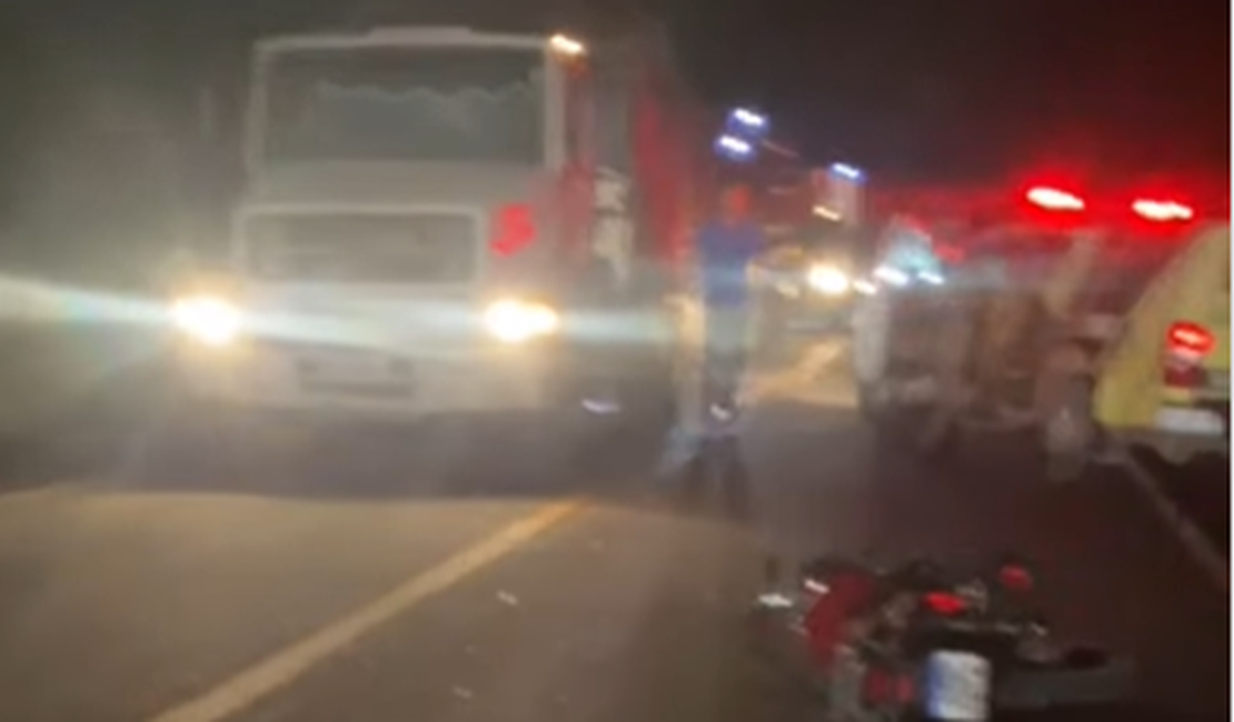Acidente gravíssimo deixa dois mortos na BR-316, em Pindoba