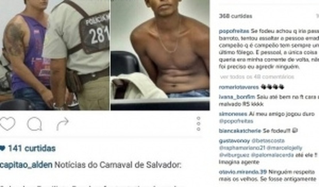 Boxeador Popó é vítima de roubo no carnaval de Salvador
