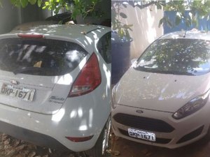 Polícia Civil recupera automóvel roubado e identifica acusado que está foragido 