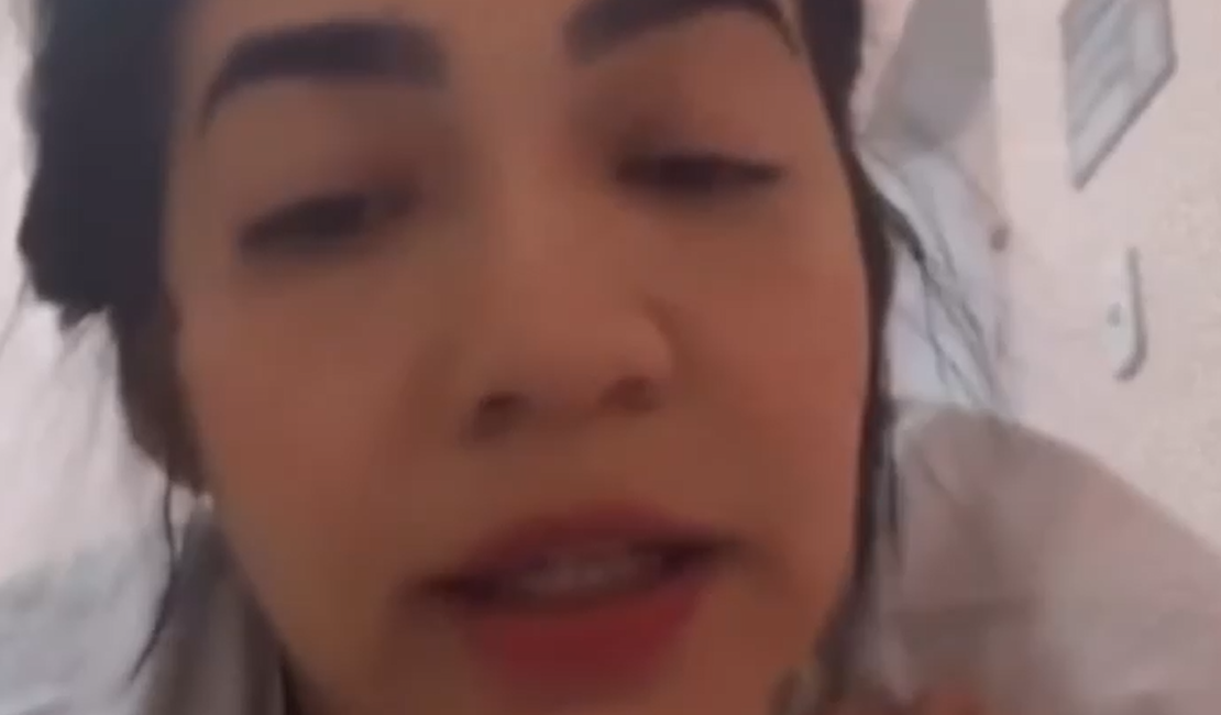 [Vídeo]  Com necrose, mulher que fez preenchimento com dentista investigada desabafa: ‘Fui inocente’