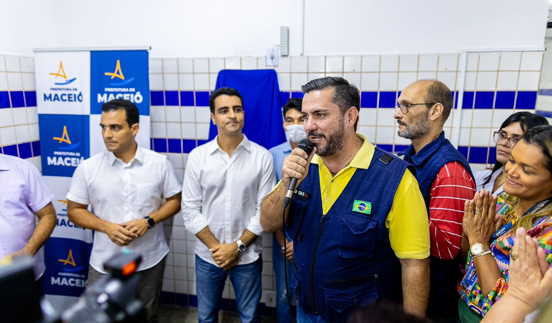 Leonardo Dias comemora inauguração de espaço de assistência médica aos servidores públicos municipais