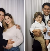 Filha de Leandro posta fotos do pai com os netos feitas por inteligência artificial