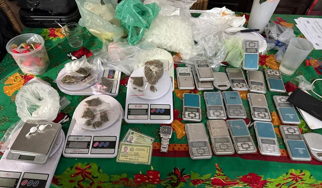 PM é preso com drogas em operação que investiga corrupção de policiais em Maceió