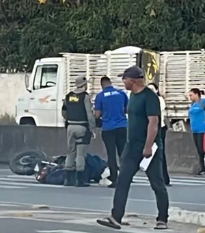 Motociclista fica gravemente ferido após se envolver em colisão na rodovia AL-110 em Arapiraca