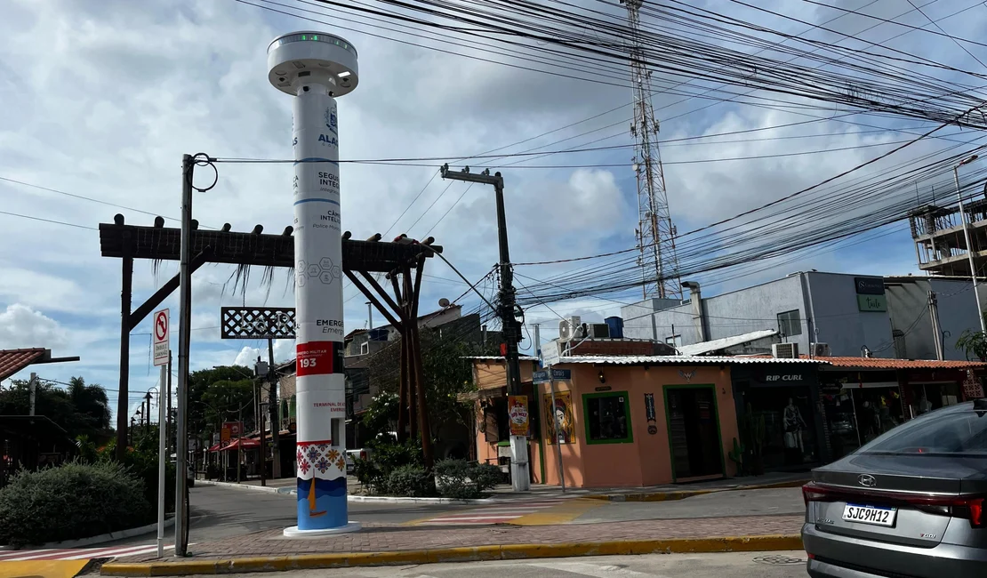 SSP instala totem com botão de emergência no Francês e amplia serviço em Maceió